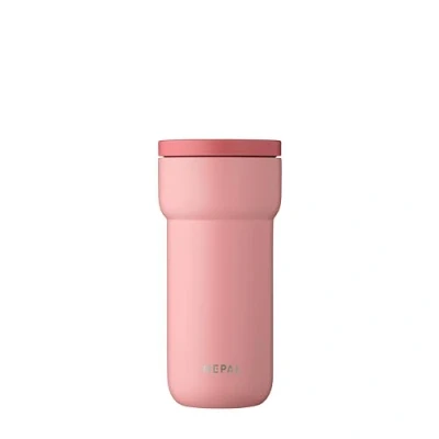 Image of Mepal Insulated Mug Ellipse 4 Hours Hot &amp; 8 Cold Cup On The Go Suitable As Tea Coffee to Fits All Holders 375 ml Nordic Pink