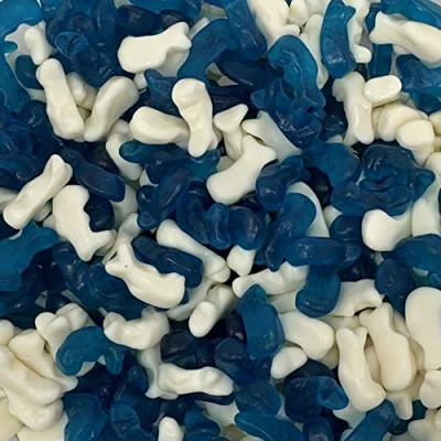 Image of Baby Dolphins 700g Re Sealable Pouch by The Gourmet Sweet Company