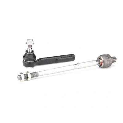 Image of 1603213, 1603213S2, 1603216, 1603216S2, 1603256 Tie Rod FEBI BILSTEIN 43728 Front Axle Right with lock nuts VAUXHALL: Astra Mk5 Sport Hatch,