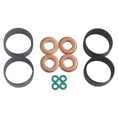 Image of FanPaYY Fuel Injector Seal + Washer Oring Set 1204698 For Fiesta 1.4 TDCi