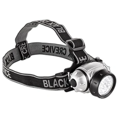 Image of Black Crevice Head Torch, 10 x 9 cm