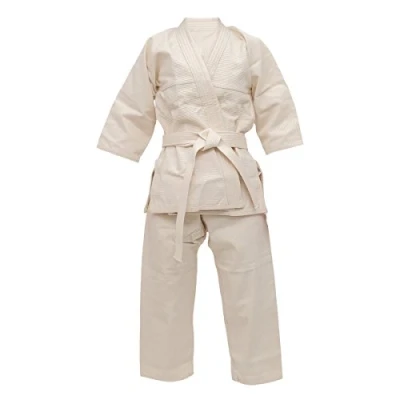 Image of VIPER Karate Uniforms Gi&#039;s for Judo Training (Size 1)(Off White)