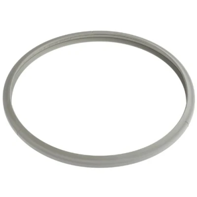 Image of Fissler sealing ring for blue point, vitavit royal, Magic and Vitaquick pressure cookers up to 2009 original replacement seal silicone 32 631 00 201/205 grey, diameter 22 cm