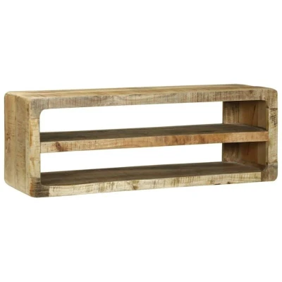 Image of vidaXL TV Cabinet 100x32x36 cm Solid Wood Mango