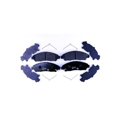 Image of 8396D1378 Brake pad set HELLA 8DB 355 020 211 with acoustic wear warning accessories