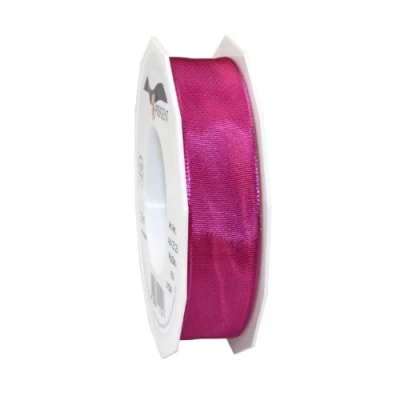 Image of C.E. Pattberg Präsent Lyon Wired Taffeta Ribbon Magenta 25 mm width, m length