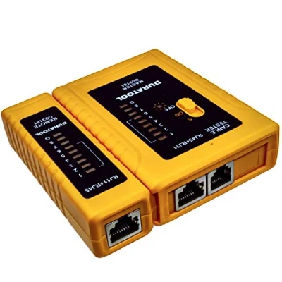 Image of kenable LAN Network Cable Tester for RJ45 Ethernet &amp; RJ11/RJ12 ADSL Leads