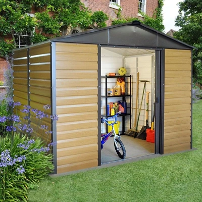 Image of 10&#039; x 8&#039; Yardmaster Balmoral Metal Shed (3.03m 2.37m)
