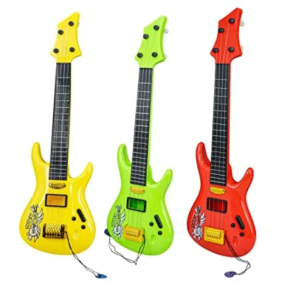 Image of 19&quot; Kids Acoustic Rock Guitar Toy Musical Instrument with Pick &amp; Spare String