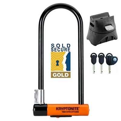 Image of Kryptonite Evolution Long Shackle Bike U Lock (Sold Secure Gold Rated)