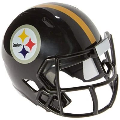 Image of Pittsburg Steelers NFL Riddell Speed Pocket PRO Micro/Pocket Size/Mini Football Helmet