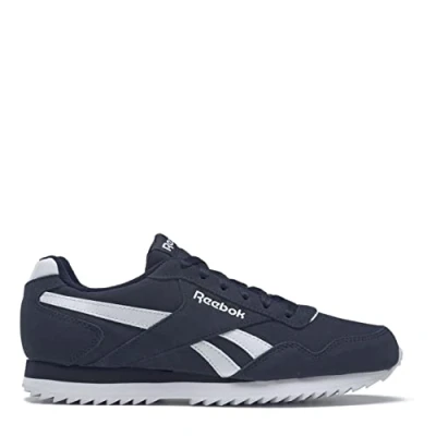 Image of Reebok Mens Glide Ripple Sneaker, Vecnav Ftwwht Vecnav, 10.5 UK