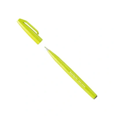 Image of Pentel Brush Sign Pen Lime Green