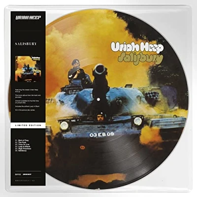 Image of Uriah Heep Salisbury 2022 UK picture disc LP BMGCAT532LP/#2