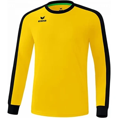 Image of Erima Men&#039;s Retro Star Jersey Long Sleeve Yellow/Black