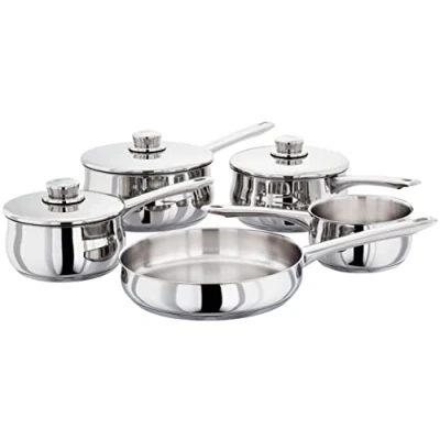 Image of Stellar S1C1B 1000 5 Pc Saucepan Set