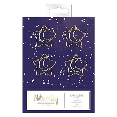 Image of Noteworthy Star Paperclips 6 Pieces Constellations