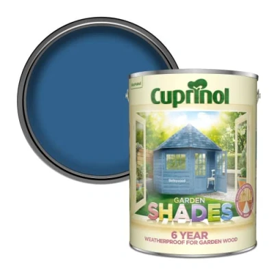 Image of Cuprinol CUPGSBAR5L GSBAR5L Garden Shades Barleywood 5 Litre, Barley Wood, 5L