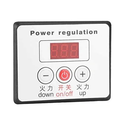 Image of SCR Digital Voltage Regulator 10000W Adjustable Electric Motor Speed Control Dimmer Thermostat Module AC 220V