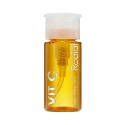 Image of Rodial Vit C Brightening Tonic Deluxe 20ml, Exfoliating &amp; Hydrating for Smoother, Radiant Skin Glycolic and Lactic Acids Gentle Exfoliation Face to Refresh, Cleanse Illuminate