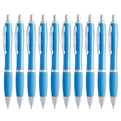 Image of presents &amp; more Ballpoint Pen, Light Blue, Pack of 10