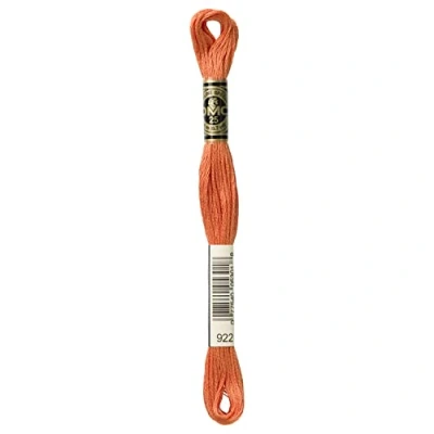 Image of DMC Embroidery Thread, #922 Orange