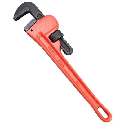 Image of Pipe Wrench 8&quot; Stilsons Type Plumbing Heavy Duty Adjustable Shifting Monkey Spanner Tool for DIY Repairing and (Maximum Clamping: 33mm)