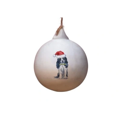 Image of Image Industry Cocker Spaniel Ceramic Bauble Tree Decoration Christmas Decorations Dog Gift Lovers
