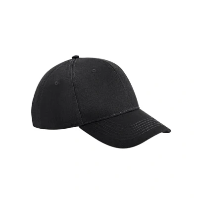 Image of Beechfield Ultimate 6 Panel Cap, Black, One Size