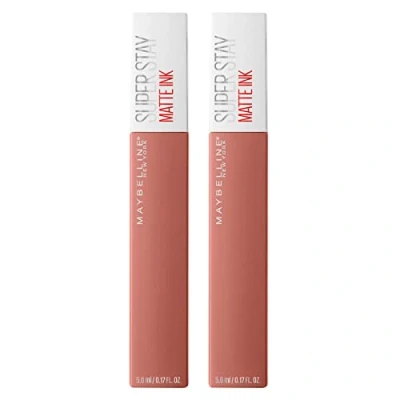 Image of Maybelline New York SuperStay Matte Ink Lip Tint Covering and uniform result effect Lasts approximately 16h Color 65 Seductress 2 Cosmetics