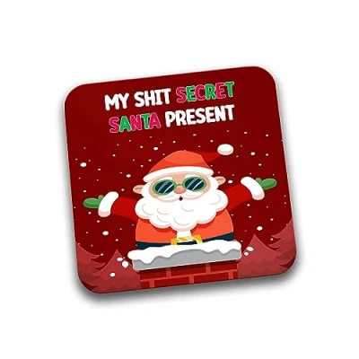 Image of Rib Ticklerz Funny Drinks Coaster Secret Santa Gift Colleague My Shit Present Tea Coffee Best friends Work Bestie Coworker DC224