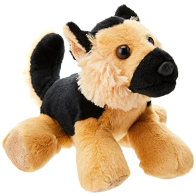Image of Aurora, 30540, Mini Flopsies Shep German Shepherd, 8In, Brown and Black