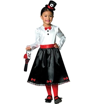 Image of (PKT) (9000650) Child Girls NEW Victorian Nanny Costume (5 6yr)