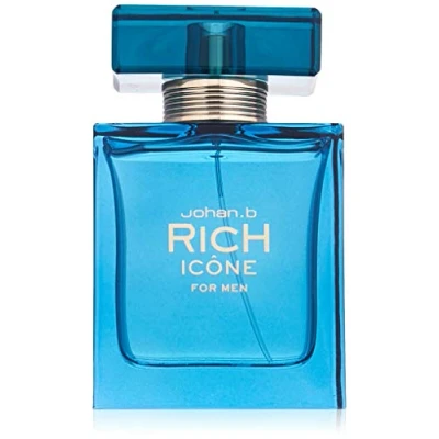 Image of Rich Icone by Johan B Cologne for Men 3.0 Oz / 90 Ml Eau De Toilette Spray