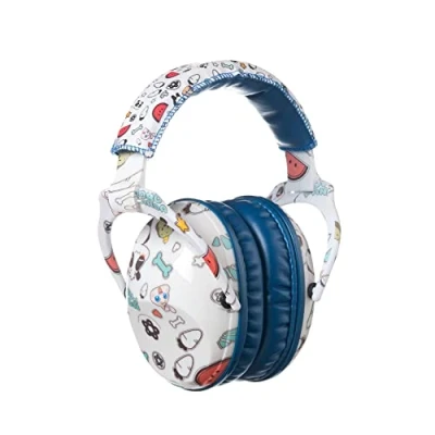 Image of PROTEAR SNR 28 dB Ear Defenders for Kids Noise Cancelling Muffs Hearing Protectors Children,Toddler Baby, Perfect Concerts,Study (Blue Panda)