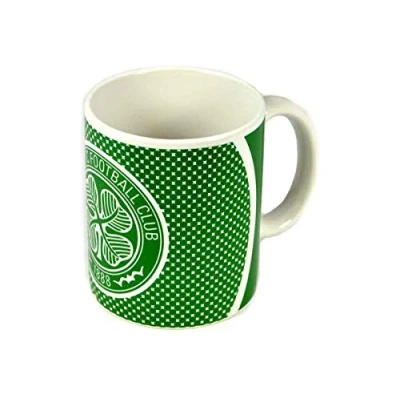 Image of Celtic F.C. Official Ceramic Football Crest Mug