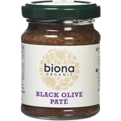 Image of Biona Black Olive Pate, 6 X 120G