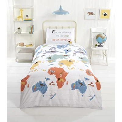 Image of Rapport Home Sustainable My World Duvet Set Double