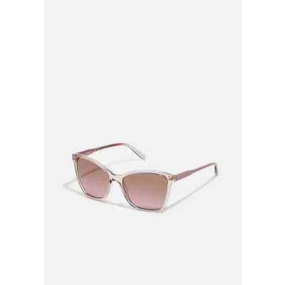 Image of Vogue Eyewear Sunglasses, Women&#039;s, Size: 56, Transparent/pink