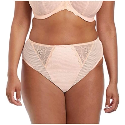 Image of Elomi Women&#039;s Charley Waist High Cut Leg Brief, Ballet Pink, Medium