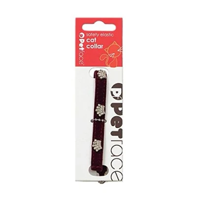 Image of Petface Crown Cat Collar, Plum