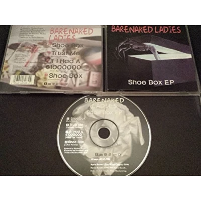 Image of Barenaked Ladies Shoe Box EP 1996 Canadian CD single CDW46183