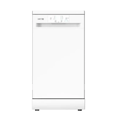 Image of [2025] Slimline Dishwasher, 45cm Small Freestanding Dish Washer With A White Finish, Compact Under Counter Design, 9 Place Settings, 29 Minute Quick Wash, 4 Programs