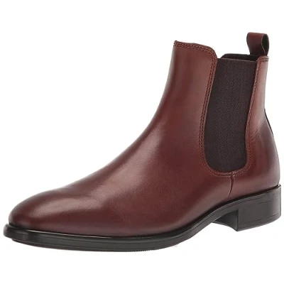 Image of Citytray Full Grain Leather Men&#039;s Chelsea Boots