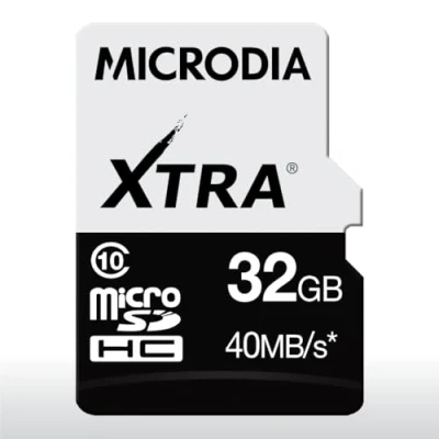 Image of MICRODIA XTRA microSDHC Card (4, GB)