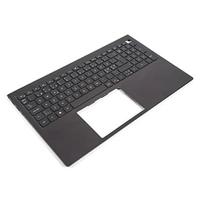 Image of Dell Vostro 5510/5515 Thunderbolt Palmrest &amp; NORDIC Backlit Keyboard 0Y64G2 + 07WPMR (VC8PR) (Renewed)