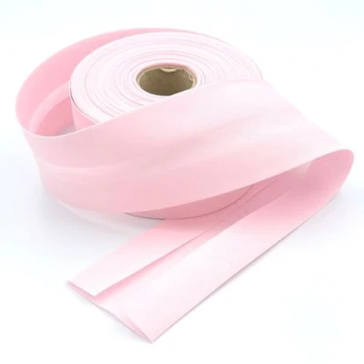Image of Craft Cult Extra Wide 60mm Plain Bias Binding Tape 25 Metre Roll (21 Pale Pink)