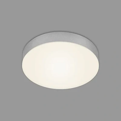 Image of Briloner Flame LED ceiling light, Ø 21.2 cm, silver