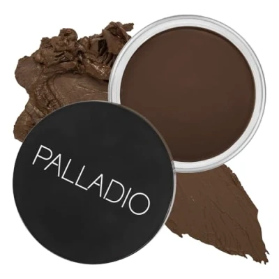 Image of Palladio Cream Bronzer for Face &amp; Skin, Creates a Sun Kissed Glow, Infused with Aloe Cocoa Butter, Buildable Coverage, Vegan Formula, Cruelty Free, Suitable All Skin Types, (Espresso)