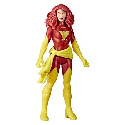 Image of Marvel Hasbro Legends Series 9.5 cm Retro 375 Collection Dark Phoenix Action Figure Toy, Multicolor, F3809